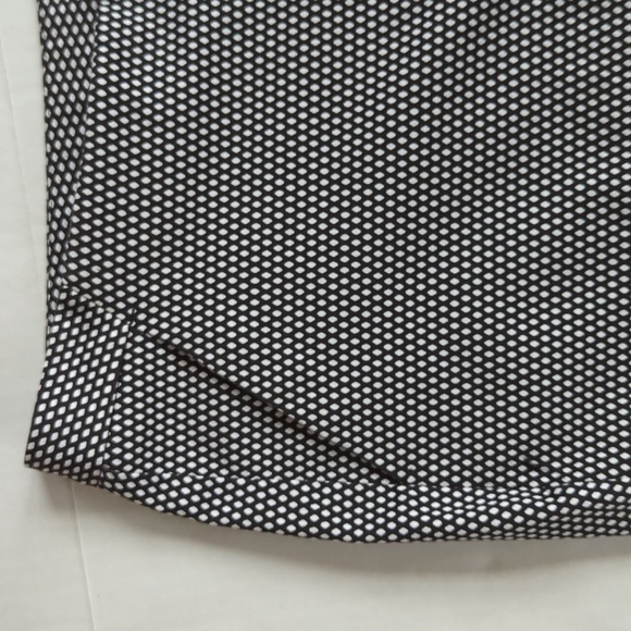 Worthington Modern Fit Capri Cropped Pants 16P Black White Pattern - Picture 5 of 12